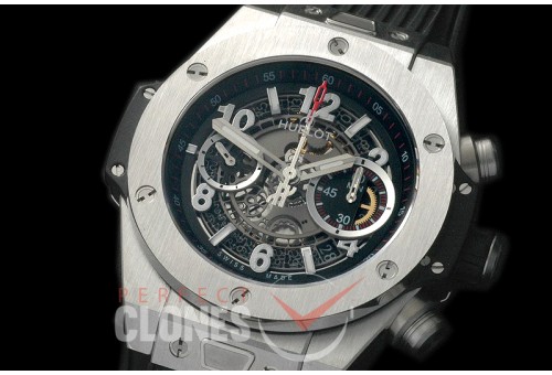 HB45-011 Big Bang Unico SS/RU Grey Skeleton Asian 7750 28800 