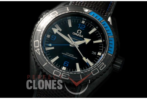 OMCPOGMT-013R Planet Ocean GMT Deep Black CER/RU Black/Blue A-2836