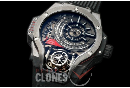 HBMP00103 MP-09 Tourbillon B-Axis PVD/RU Black 