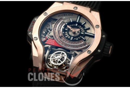 HBMP00111 MP-09 Tourbillon B-Axis RG/RU Grey 
