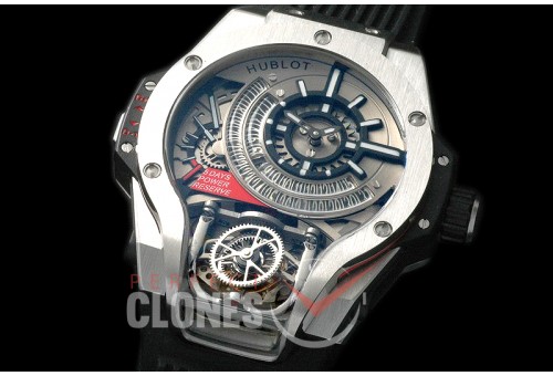 HBMP00100 MP-09 Tourbillon B-Axis SS//RU Grey
