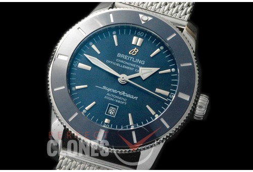 0 BLSF-H-104M Superocean Heritage Automatic SS/ME Blue A-2824