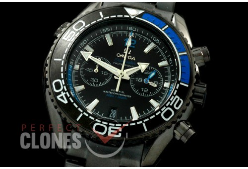 OMCPO45-496 2016 P-Ocean Chrono PVD/PVD Black/Blue Jap OS20 Quartz