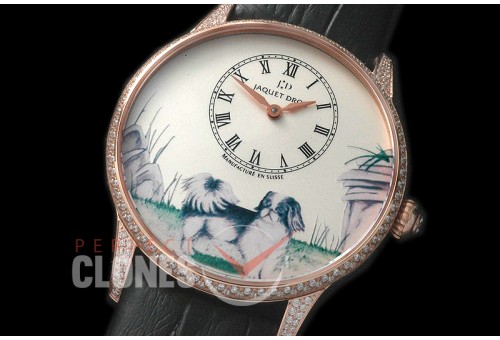 JZ-ART-108D Petite Heure Minute Les Ateliers RG/LE Dog ST 8003