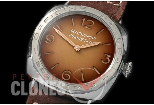 0 0 0 PN687T01 Radiomir Radiomir 3 Days Acciaio Brevettato T Series SS/LE Brown P3000