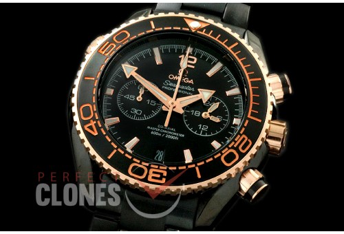 OMCPO45-498 2016 P-Ocean Chrono PVD/RG/PVD Black Jap OS20 Quartz