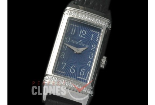 0 JLR-073D Reverso One Reedition SS/LE Blue Stk Jap Quartz