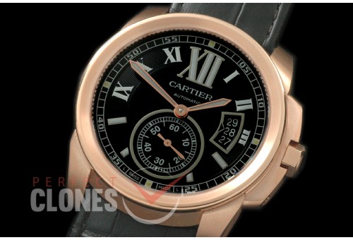 CARCC00032L Calibre de Cartier RG/LE Black Miyioa 8205
