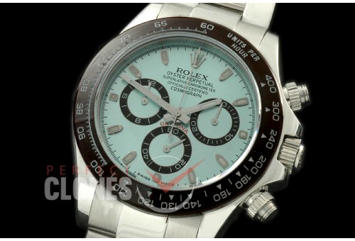 RLDS00051A Daytona 116506 SS/Cer/SS Ice Blue Sticks A7750/4130