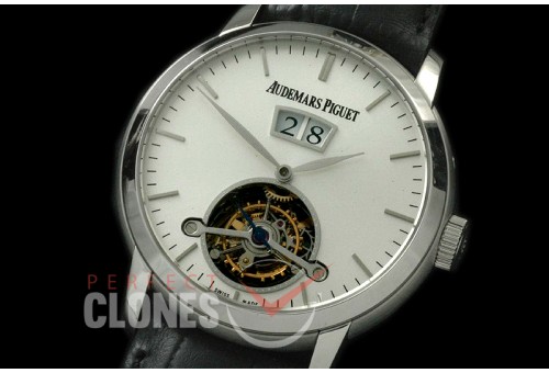 APJAT10001 Jules Audemars 26559 Big Date Tourbillon SS/LE White Bridged Tourbillon
