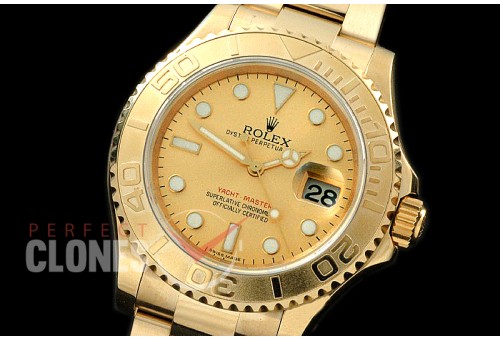 0 RYMENF00024 BP 116628 Yachtmaster Men YG/YG Gold VR 3135 - Special Offer 