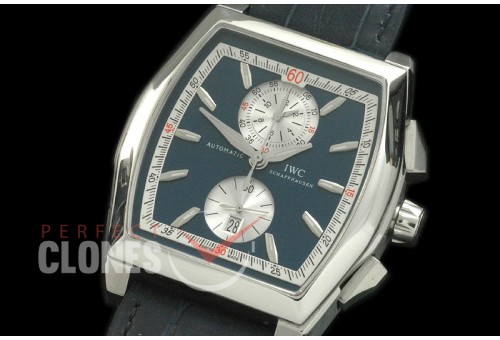 IWDV-103 Da Vinci Chronograph SS/LE Blue A-7750