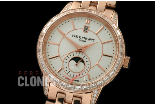 PP00696SD Classic Moonphase Automatic RG/RG White Miyota 9100