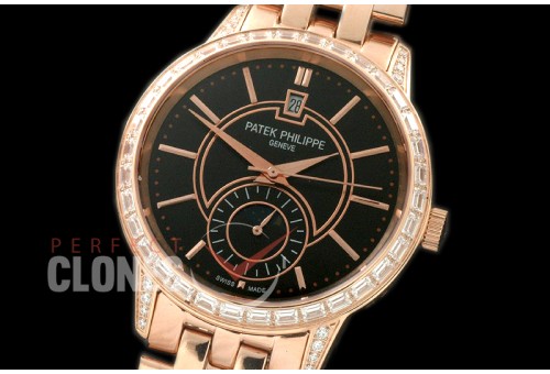 PP00697SD Classic Moonphase Automatic RG/RG Black Miyota 9100