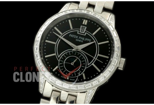 PP00692SD Classic Moonphase Automatic SS/SS Black Miyota 9100