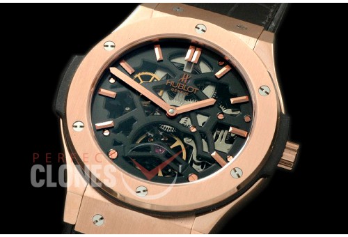 HBFS00079L Classic Fusion Skeletonized Tourbillon RG/LE Asian Custom Movt