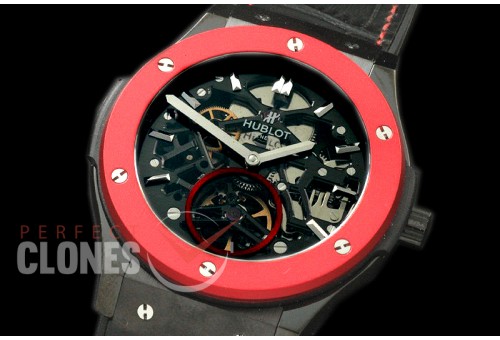 HBFS00078L Classic Fusion Skeletonized Tourbillon PVD/CER/LE Asian Custom Movt