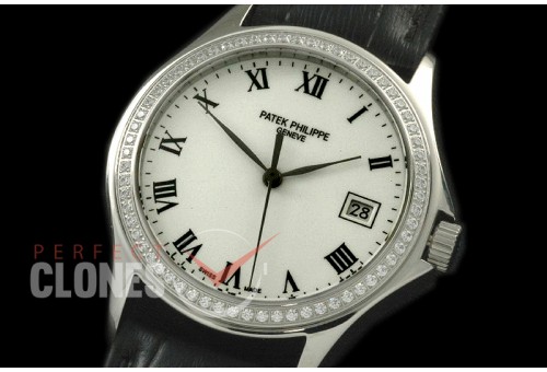 PP00901D 5117 Calatrava SS/LE Rose Gold Roman Miyota 9015/Mod to Calibre 324