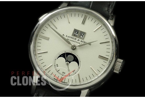 0 AL-SAX-101 Saxonia Big Date/Moon Phase SS/LE White Asian Seagull 