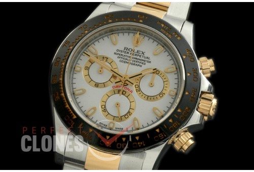 RLDT00051 Basel World 2017 Daytona 116523 SS/YG White A-7750 / Calibre 4130