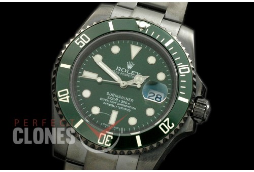 RLS-SP-015 Submariner 116610 Black Hulk PVD/PVD A-2813