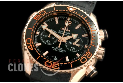 OMCPO45-482R P-Ocean Chrono RG/RU Black Jap OS20 Quartz 