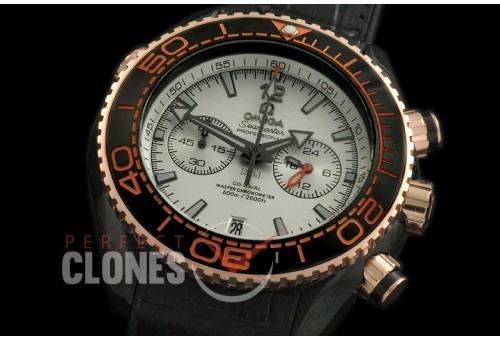 OMCPO45-500R 2016 P-Ocean Chrono PVD/RG/RU White Jap OS20 Quartz 