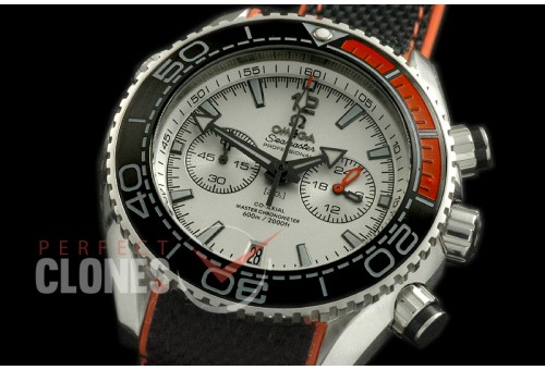 OMCPO45-471R P-Ocean Chrono SS/RU White Jap OS20 Quartz 