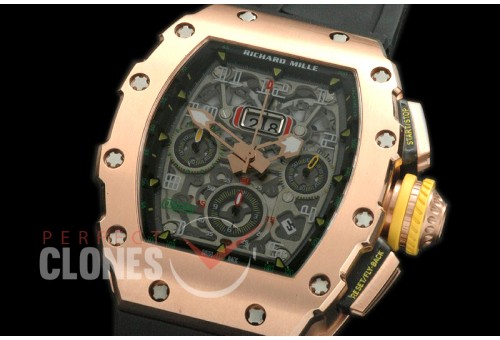 RM011-03-006 RM011 Chronograph RG/RU Asia 7750 28800