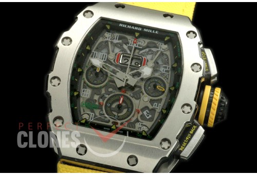 RM011-03-001N RM011 Chronograph SS/NY Asia 7750 28800