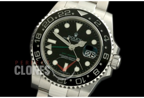 RLGS00009 116710BL GMT SS/SS Black A-2836 Mod to Cal 3186