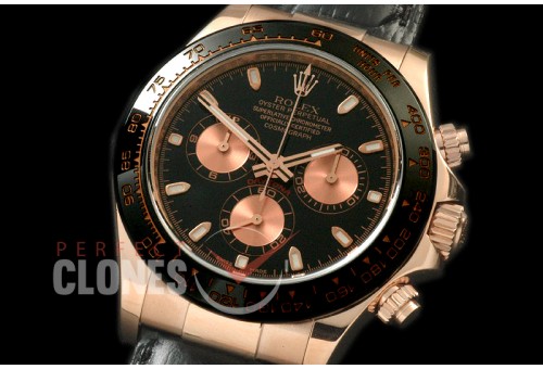 0 RLDFR00372 NF Daytona 116515 RG/CER/LE Black A-7750