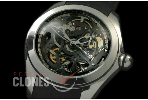 0 CO00201 Bubble Skeleton Automatic PVD/LE Black Skeleton Asian 2813