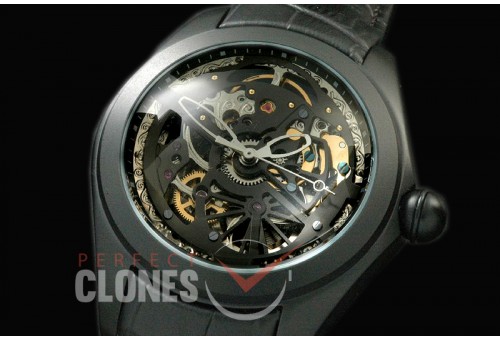 0 CO00202 Bubble Skeleton Automatic PVD/LE Black Skeleton Asian 2813