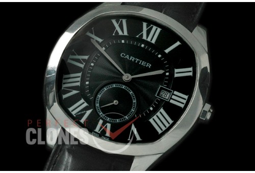 CARDR-1002 Drive de Cartier SS/LE Black Miyota 8205