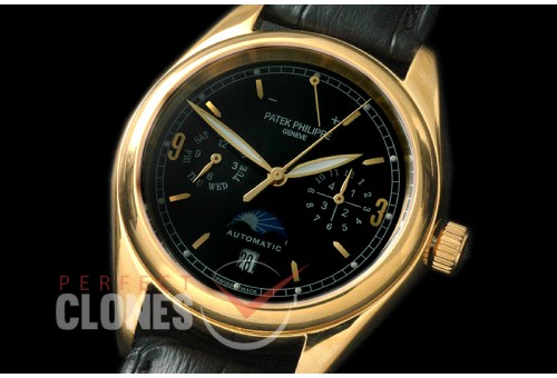 PPCA00137 Calender/Reserve Complications YG/LE Black Sticks Miyota 9100