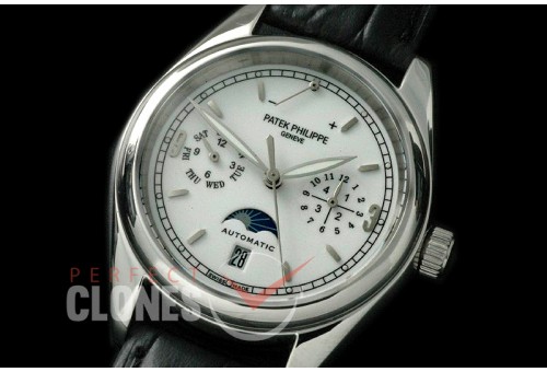 PPCA00101 Calender/Moonphase Complications SS/LE White Sticks Miyota 9100