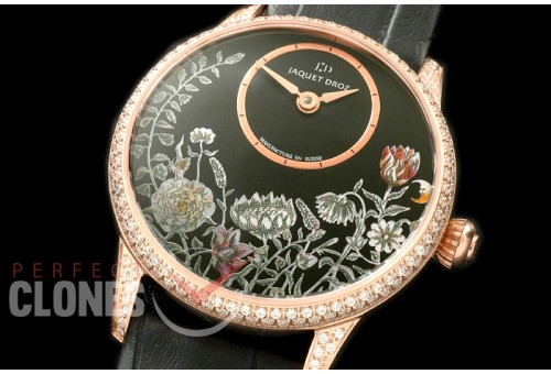 JZ-ART-207D Petite Heure Minute Les Ateliers Ladies RG/LE Flora ST 8003