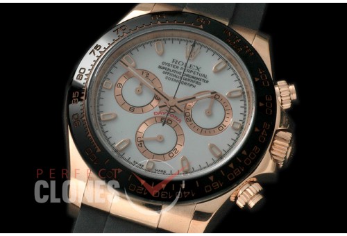 0 RLDFR00371R NF Daytona/Osyterflex 116515 RG/CER/RU White A-7750