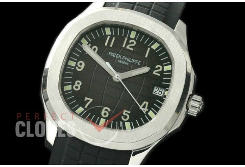 PPAQ01021R Aquanaut Men SS/RU Black Num/Sticks A-2824 - Special Offer