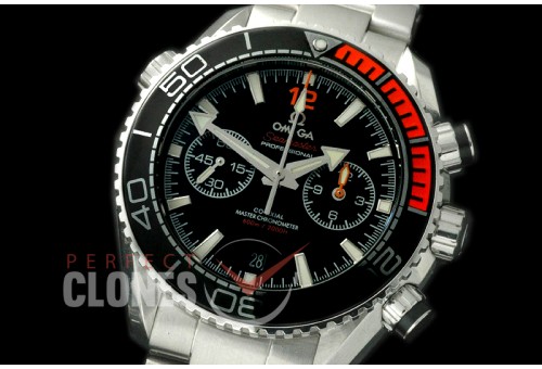 0 OMCPO45-902 2016 Planet Ocean Chrono SS/SS Black A-7750