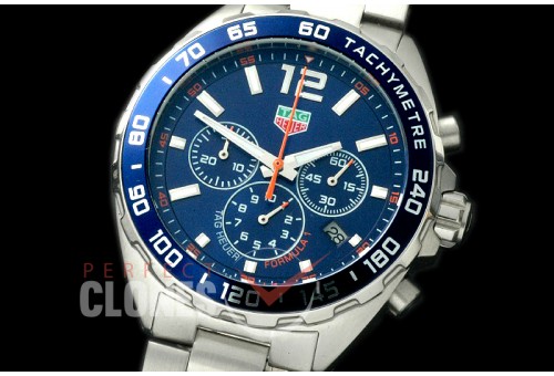 0 TGF1-00083 Formula 1 Team Redbull Special Ed Chronograph SS/SS Blue OS 10 Qtz