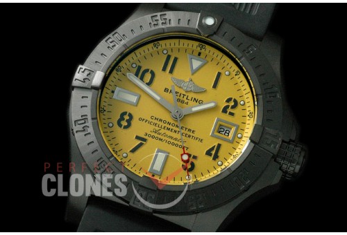 BLSW00001R Avenger Seawolf Blacksteel DLC/RU Yellow Asian Clone 2836