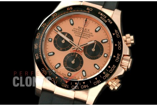 RLDTN-18K-213R 116500LN Daytona Rose with Oysterflex A-7750/4130