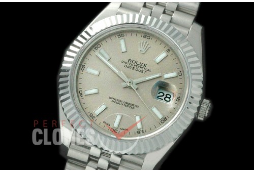 R41DJS-804 126334 SS/SS Fluted/Jubilee Light Grey Sticks SA 3235