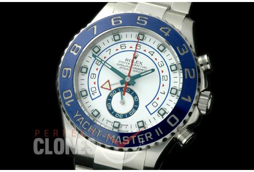 RYM2-2002 JF Yacthmaster II 116680 (44mm) SS/SS White Asia 7750