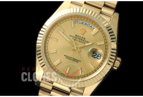 R40DDF00108 NF 228238 YG/YG Gold Stick SA 3255
