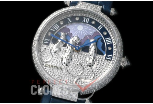 0 CARPT-111 Reve De Panthere Steel Japanese Quartz