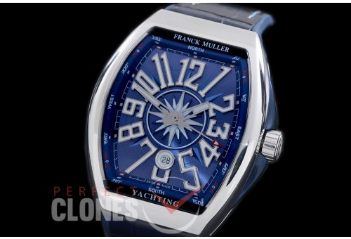 0 FMVG-087 Vanguard Yachting V45 SC DT Yachting AC Automatic SS/RU Blue A-2824