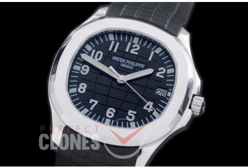0 0 PPAQ-5167-101 JJF Aquanaut 5167 SS/RU Black Miyota 9015 Modified Calibre 324SC